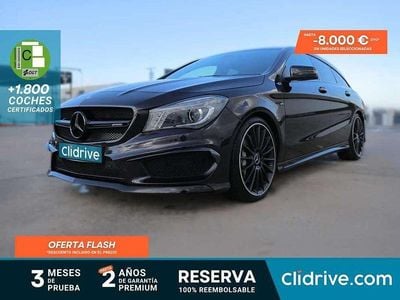 Usado Mercedes CLA45 AMG Shooting Brake AMG 381 CV (280 kW) 2015 Negro Familiar