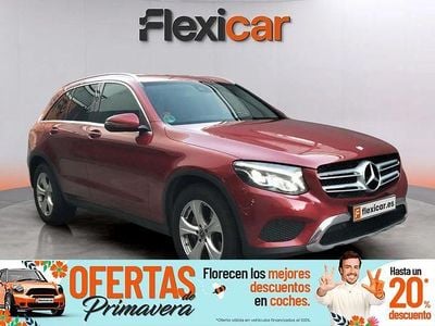 Usado Mercedes GLC250 204 CV (150 kW) 2017 Rojo SUV