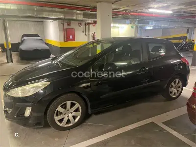 Usado Peugeot 308 Sport 110 CV (80 kW) 2008 Negro Berlina