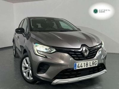 Usado Renault Captur Intens 91 CV (66 kW) 2021 Azul SUV