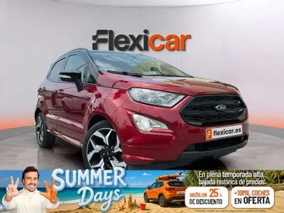 Usado Ford Ecosport ST-Line 101 CV (74 kW) 2018 Rojo SUV