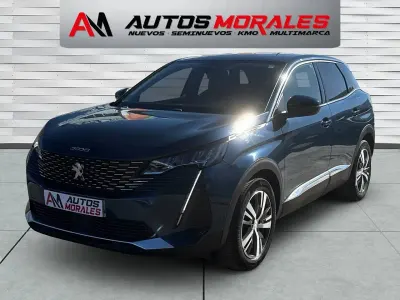 Usado Peugeot 3008 Allure 130 CV (95 kW) 2021 Azul SUV