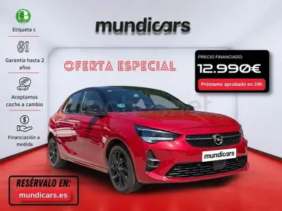 Usado Opel Corsa GS Line 102 CV (75 kW) 2021 Rojo Utilitario