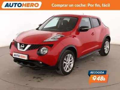 Usado Nissan Juke Acenta 110 CV (80 kW) 2017 Rojo SUV