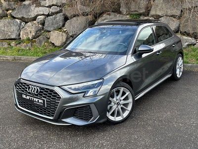 Usado Audi A3 S-Line 110 CV (80 kW) 2021 Gris / plata Berlina