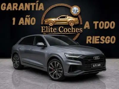 Usado Audi Q8 S-line plus 286 CV (210 kW) 2022 Gris SUV