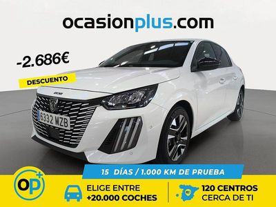 Usado Peugeot 208 Allure 100 CV (73 kW) 2025 Blanco Utilitario