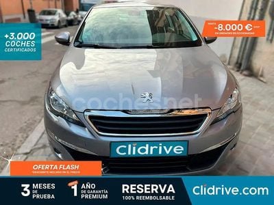 Gris / plata Usado 2014 Peugeot 308 Active Berlina | 7890 € (Buen precio)