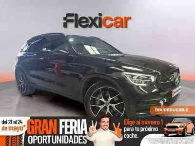 Usado Mercedes GLC200 163 CV (119 kW) 2020 Negro SUV