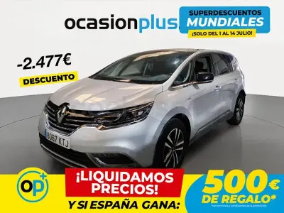 Usado Renault Espace LIMITED 160 CV (117 kW) 2019 Gris Monovolumen