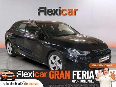 Usado Audi A3 Sportback 150 CV (110 kW) 2021 Negro Utilitario