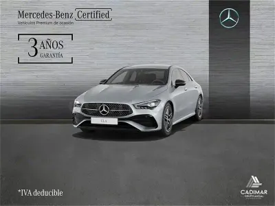 Usado Mercedes CLA250e 218 CV (160 kW) 2025 Plata hightech Coupe