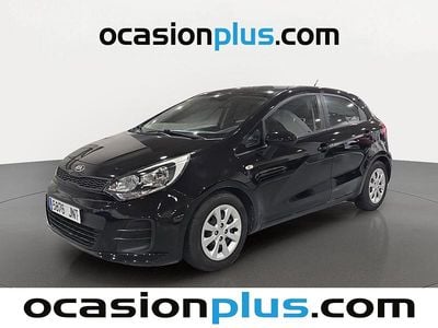 Usado Kia Rio 84 CV (61 kW) 2016 Negro Utilitario