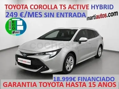 Usado Toyota Corolla Active 122 CV (89 kW) 2022 Gris / plata Familiar