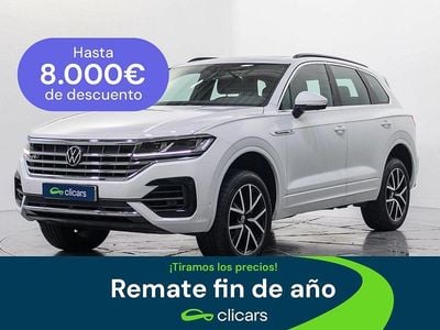 Blanco Usado 2020 VW Touareg R-line SUV | 45.990 € (Precio justo)