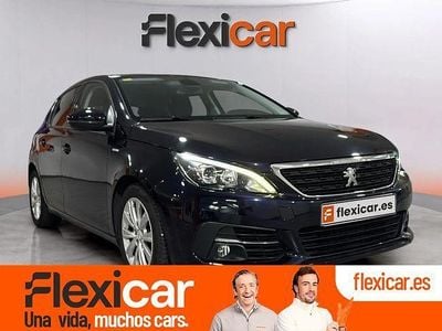 Usado Peugeot 308 Style 130 CV (95 kW) 2020 Azul Berlina