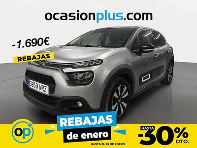 Gris / plata Usado 2024 Citroën C3 PureTech Berlina | 13.200 € (Precio justo)