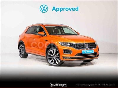 Usado VW T-Roc Sportline 150 CV (110 kW) 2020 Naranja SUV