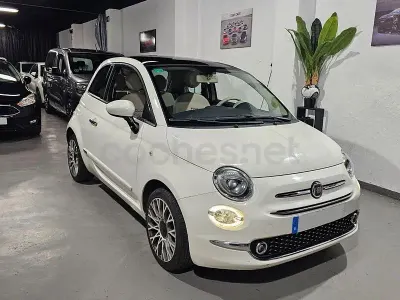 Usado Fiat 500 Lounge 69 CV (50 kW) 2017 Blanco Berlina