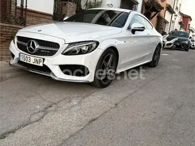 Usado Mercedes C220 170 CV (125 kW) 2016 Blanco Coupe