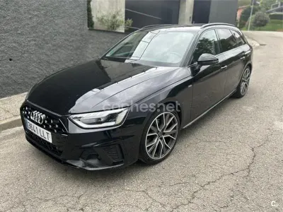 Usado Audi A4 Sport 163 CV (119 kW) 2021 Negro Familiar