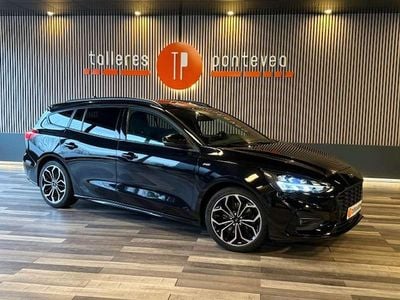 Usado Ford Focus ST-Line 150 CV (110 kW) 2020 Negro Familiar