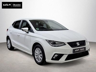 Usado Seat Ibiza Style Plus 115 CV (84 kW) 2021 Blanco Utilitario