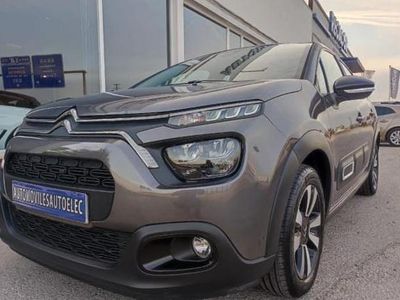 Usado Citroën C3 Feel 82 CV (60 kW) 2022 Gris Utilitario