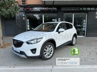 Usado Mazda CX-5 Luxury 150 CV (110 kW) 2014 Blanco SUV