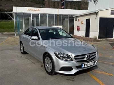 Usado Mercedes C200 136 CV (100 kW) 2017 Gris / plata Berlina