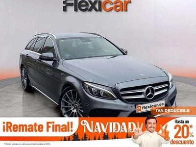 Gris Usado 2018 Mercedes C220 Familiar | 20.910 € (Buen precio)