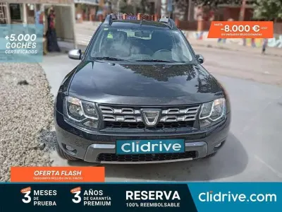 Käytetty Dacia Duster Lauréate 109 HP (80 kW) 2016 Musta Katumaasturi