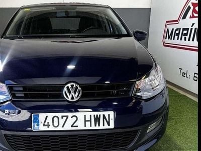 Käytetty VW Polo Advance 90 HP (66 kW) 2014 Sininen Viistoperä