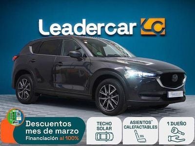 Usado Mazda CX-5 177 CV (130 kW) 2018 Gris / plata SUV