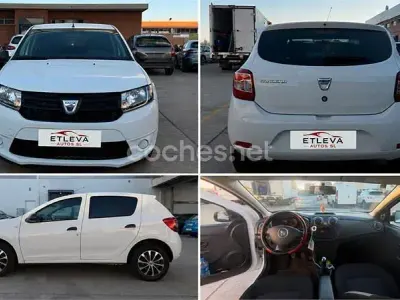 Usado Dacia Sandero Ambiance 75 CV (55 kW) 2015 Blanco Berlina