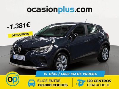 Brugt Renault Captur Intens 130 HK (95 kW) 2020 Blå SUV