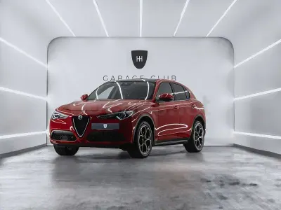 Usado Alfa Romeo Stelvio Ti 280 CV (205 kW) 2020 Rojo SUV