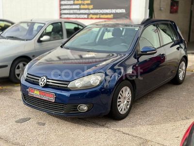 Usado VW Golf VI 105 CV (77 kW) 2010 Azul Utilitario