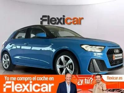 Usado Audi A1 Sportback S-Line 95 CV (69 kW) 2019 Azul Utilitario