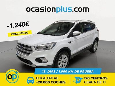Usado Ford Kuga Trend+ 120 CV (88 kW) 2019 Blanco SUV