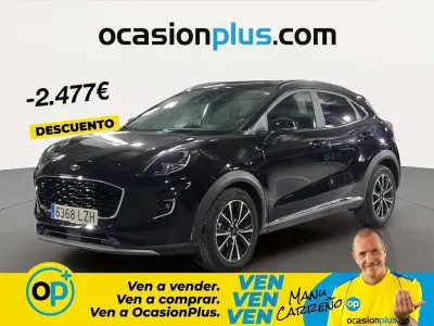 Usado Ford Puma Titanium 125 CV (91 kW) 2022 Negro SUV