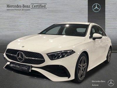 Usado Mercedes A200 AMG line 150 CV (110 kW) 2023 Blanco polar