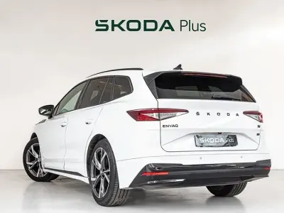 Usado Skoda Enyaq iV SportLine 150 kW (204 CV) 2023 Blanco SUV