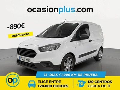Usado Ford Transit Trend 75 CV (55 kW) 2018 Blanco Berlina