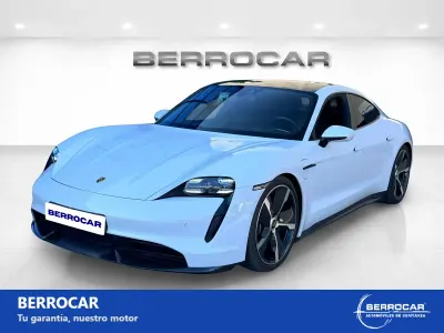 Usado Porsche Taycan Turbo S 559 kW (761 CV) 2020 Blanco Berlina
