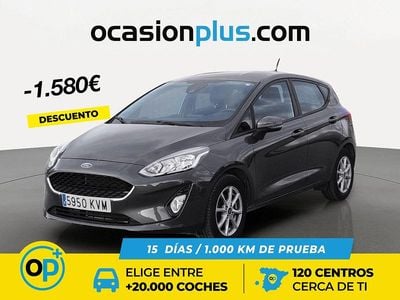 Usado Ford Fiesta Trend+ 85 CV (62 kW) 2019 Gris Utilitario
