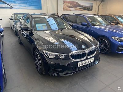 Usado BMW 318 150 CV (110 kW) 2020 Negro Familiar