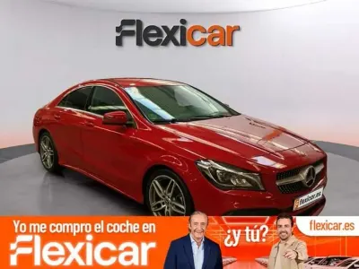Usado Mercedes CLA200 136 CV (100 kW) 2019 Rojo Coupe