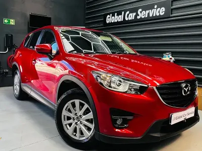 Käytetty Mazda CX-5 Style 150 HP (110 kW) 2015 Punainen Katumaasturi
