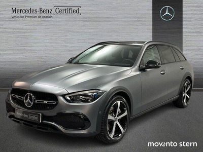 Usado Mercedes C220 200 CV (147 kW) 2022 Gris Familiar